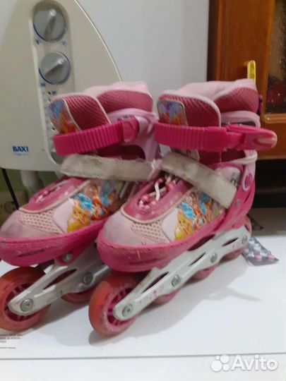 Ролики раздвижные м 28-32