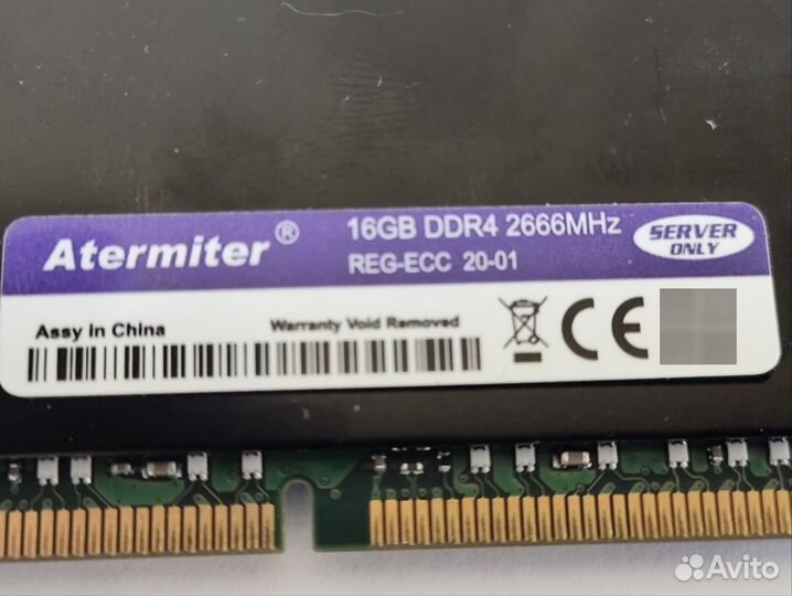 Серверная оперативная память Atermiter 16Gb DDR4