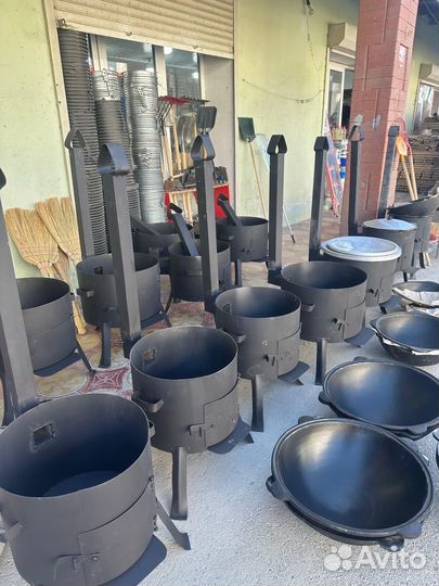 Казан чугунный узбекский