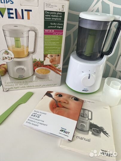 Паровка блендер philips avent 2 в 1