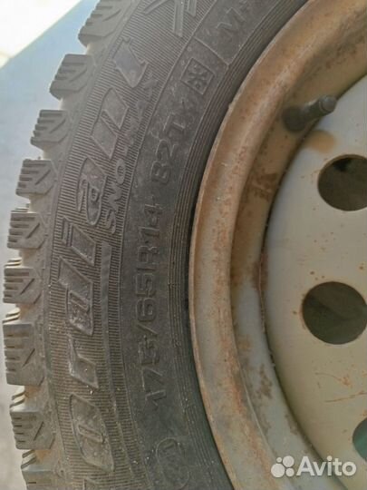 Колеса зимние шипованные r14