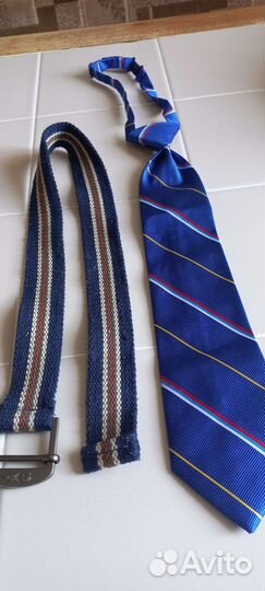 Галстук и ремень детский