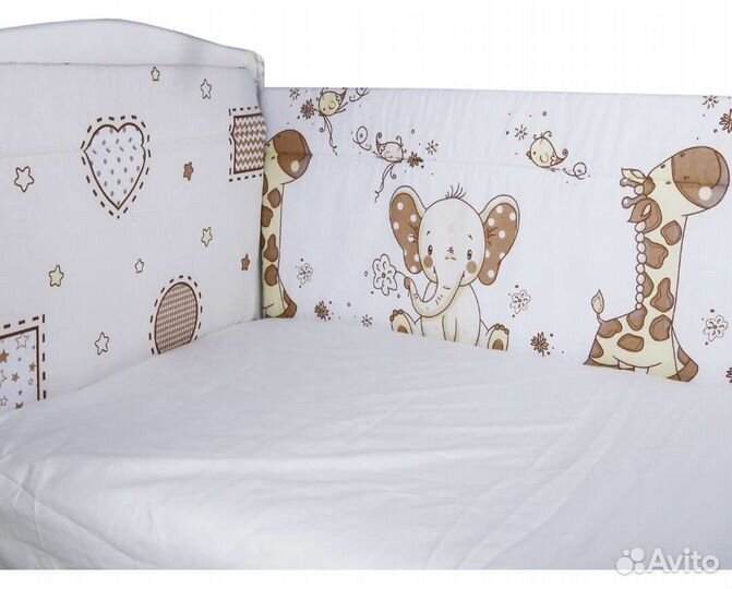 2 комплекта бортиков в кроватку