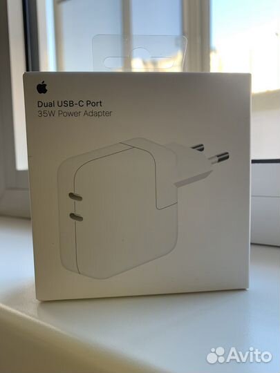 Зарядка Apple 35w dual USB-C port