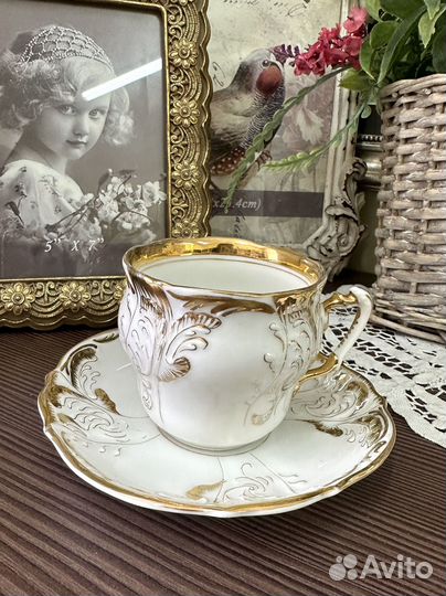 Антикварные чайные пары Франция