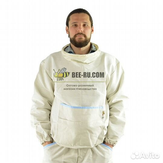 Куртка пчеловода Эконом (двунитка плотная)