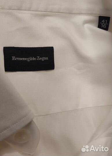 Белая рубашка Ermenegildo Zegna оригинал