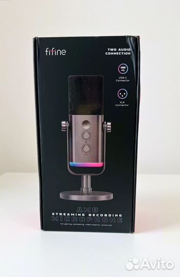 Микрофон fifine am8 новый