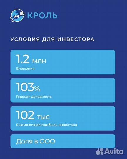 Возьму деньги на открытие школы плавания/ 103% год