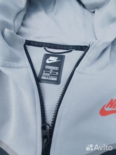 Зип худи nike tech fleece