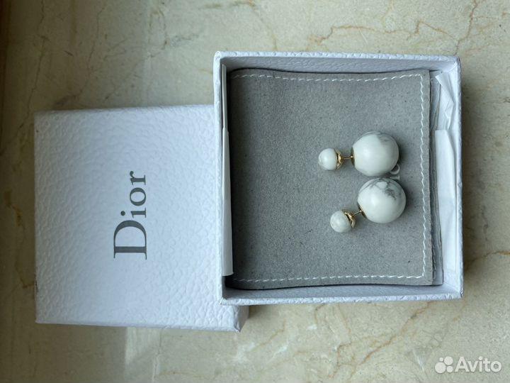 Серьги Dior оригинал