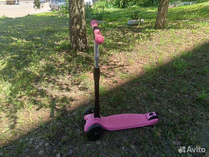 Самокат детский трехколесный бу