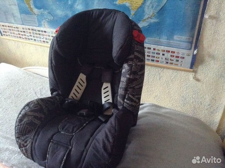 Детское автокресло 9 до 36 кг с изофикс casualplay