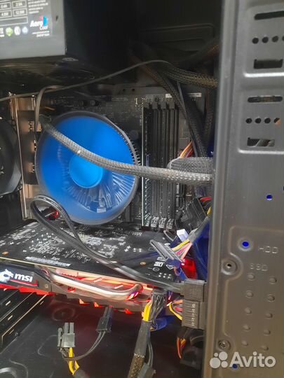 Игровой пк с монитором
