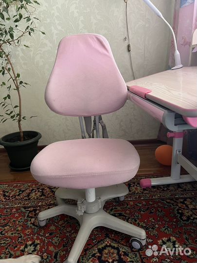 Детская растущая парта с креслом