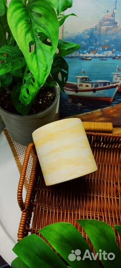 Кашпо из гипса