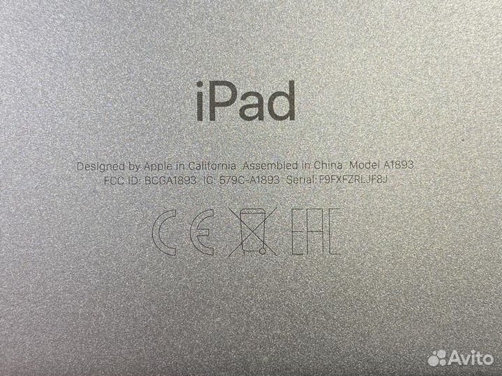 Планшет Apple iPad 6th Generation (2018) Wi-Fi