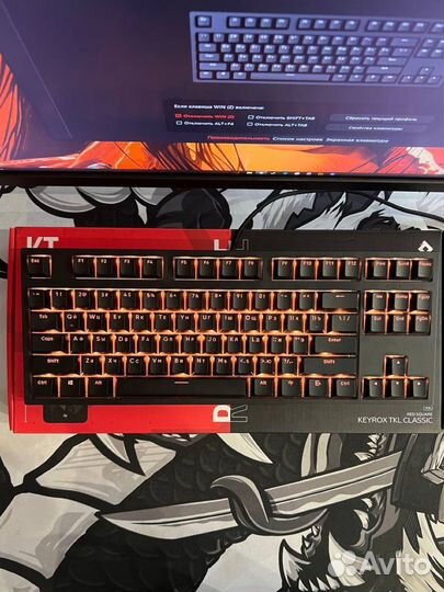 Клавиатура red square keyrox tkl classic