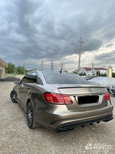 Mercedes w212 рестайлинг amg обвес