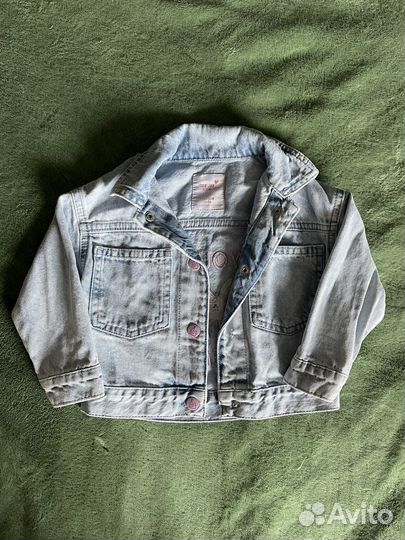 Джинсовка на девочку 86