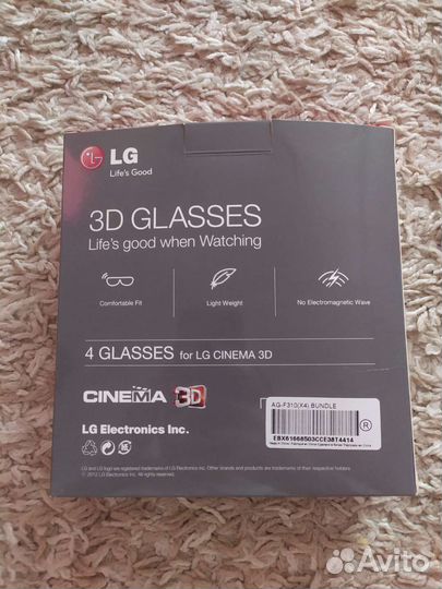 3d очки lg
