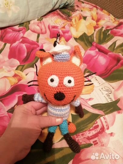 Вязаные игрушки ручной работы