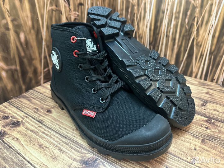 Летние рабочие кеды из хб дышащей ткани