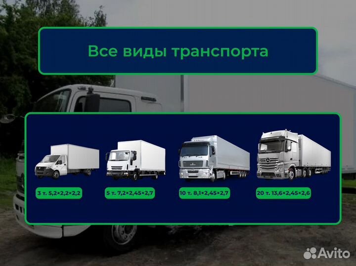 Сборные грузы, грузоперевозки по России