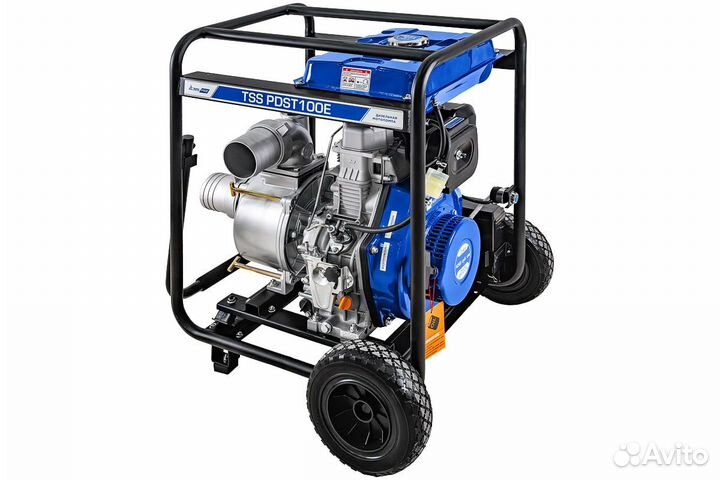 Мотопомпа для сильногряз. воды тсс pdst100E