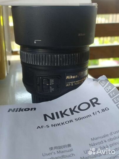 Объектив Nikon 50mm f 1.8g af s nikkor
