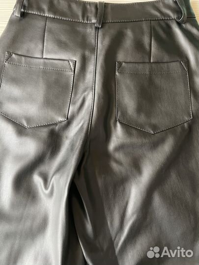 Брюки кожаные