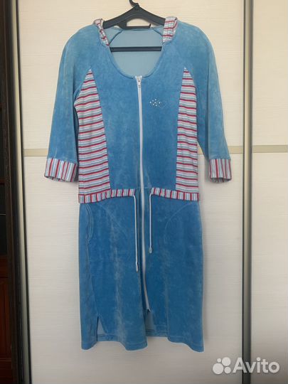 Халат велюровый р.36-38-40