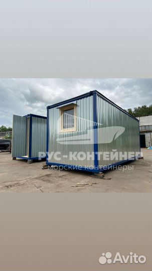 Строительная бытовка 6х2,5 новая