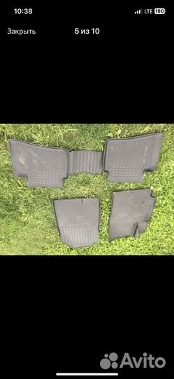 Автомобильные коврики резиновые