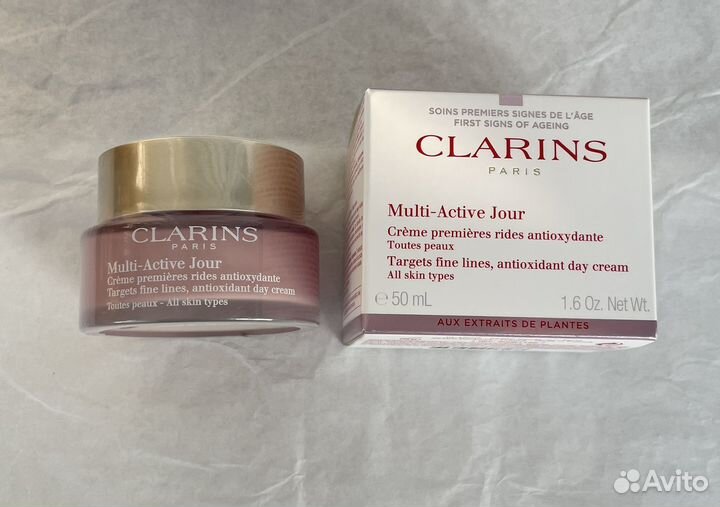 Clarins multi active jour крем для лица