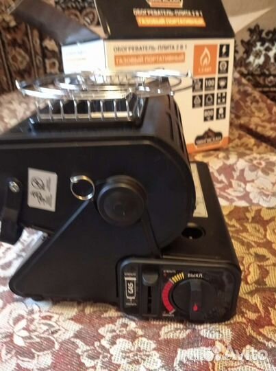 Обогреватель -плита 2в1