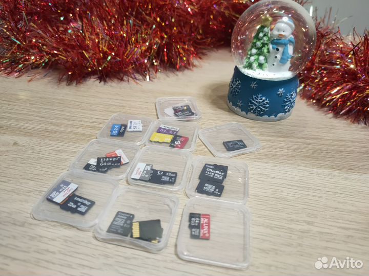 Карты памяти MicroSD 32,64GB