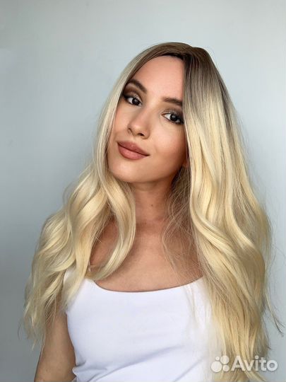 Парики блонд разные