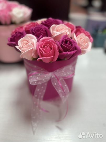Букет мыльных роз