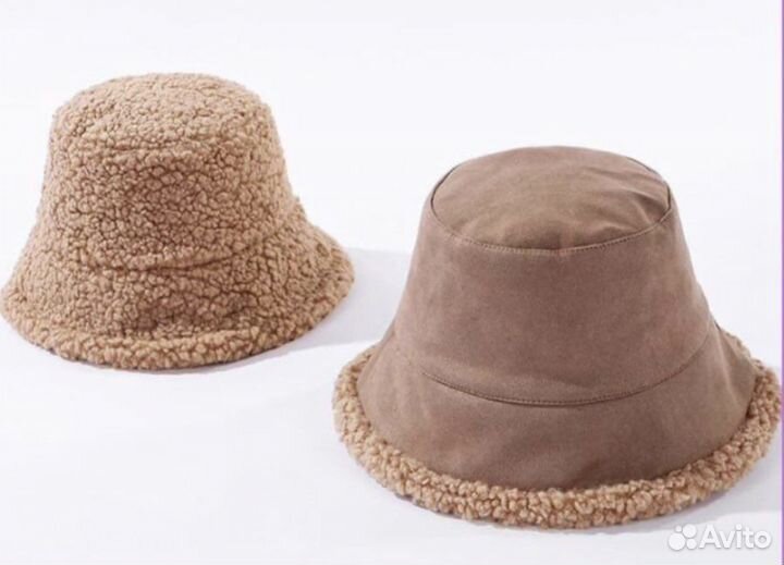 Панамка двухсторонняя женская барашка