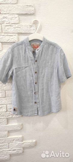 Рубашка на мальчика р.110-116