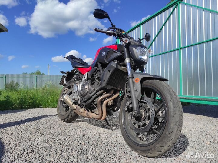 Yamaha MT 07А #Городской хищник