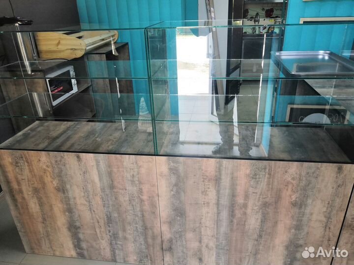 Витрина для пекарни выпечки мармелада пиццерии