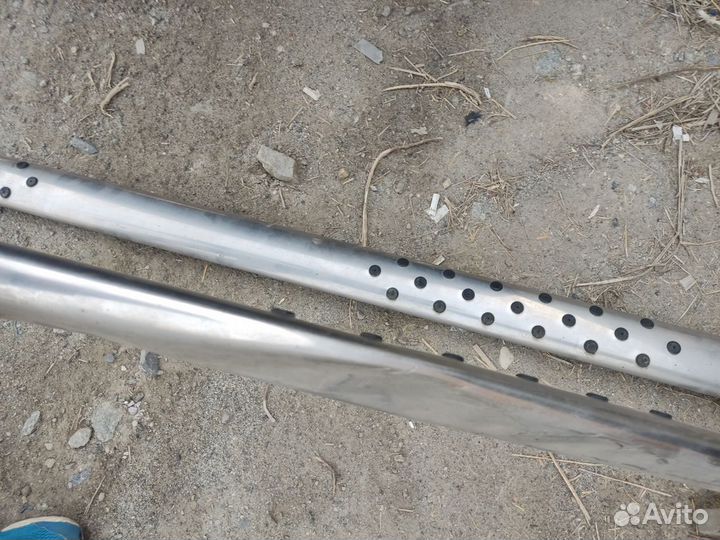 Боковые пороги, подножки на авто