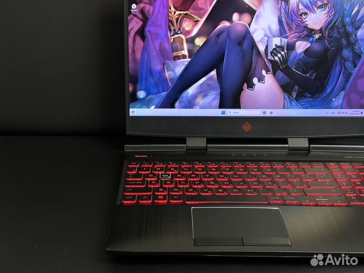 Игровой HP omen RTX2060/ i5-8300H/ SSD+HDD
