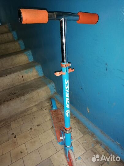 Самокат детский двухколесный складной