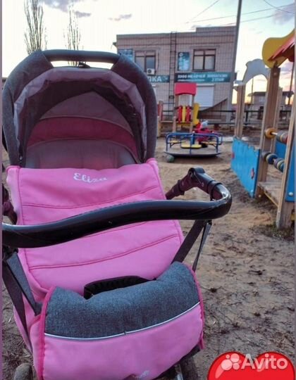 Коляска 2 в 1 бу