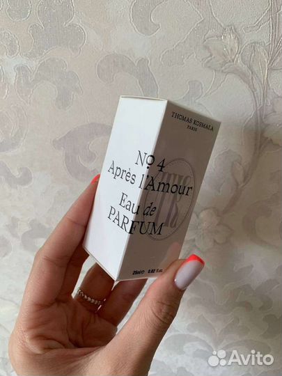 Духи Thomas Kosmala No 4 Apres L'Amour тестер оэа