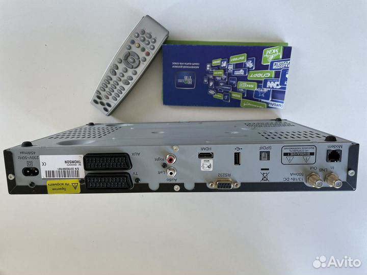 Цифровой спутниковый терминал hdtv Thomson