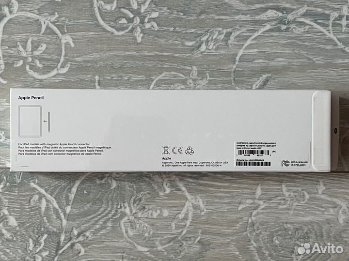 Стилус Apple Pencil 2 (2 gen) - новый